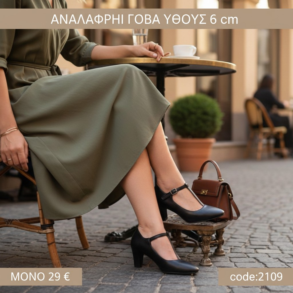Γόβες με λουράκι στο κουντεπιέ - 2109