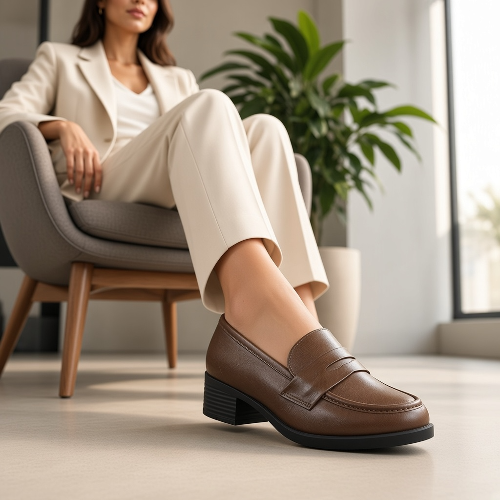 Κομψό Loafer με Τακούνι