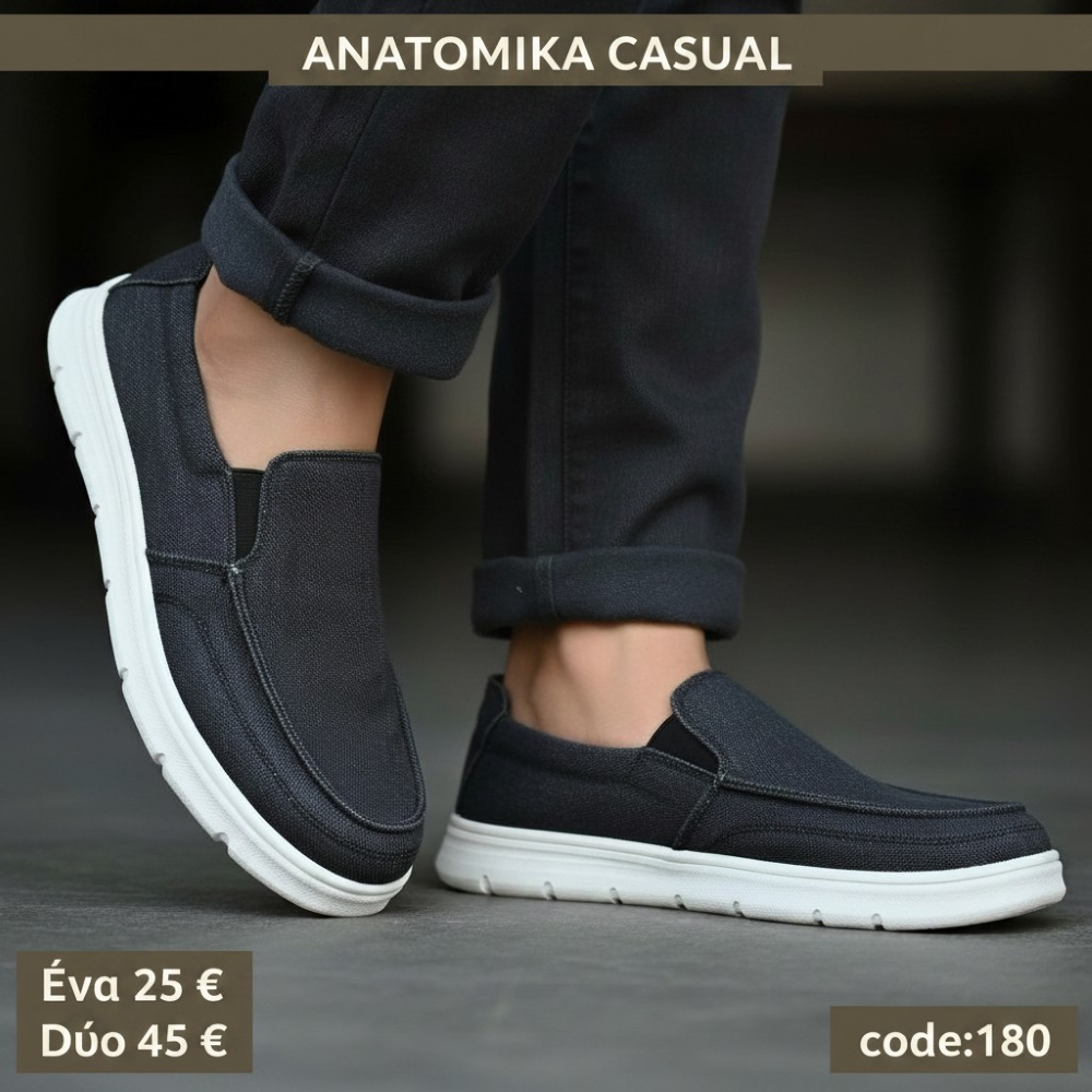 Ανδρικά πάνινα Casual Slip-On– 180