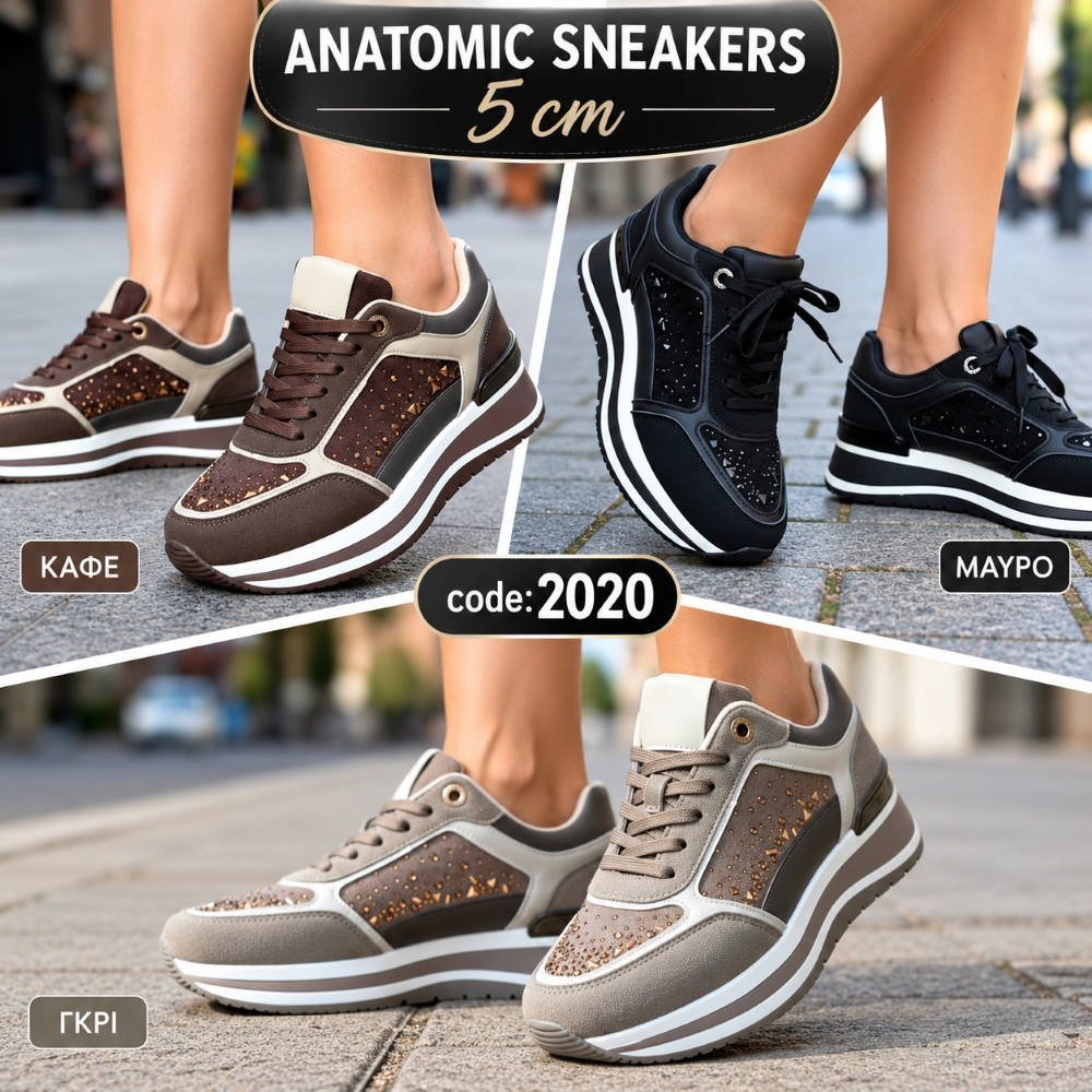 ANATOMIC SNEAKERS 5 cm – Code 2020