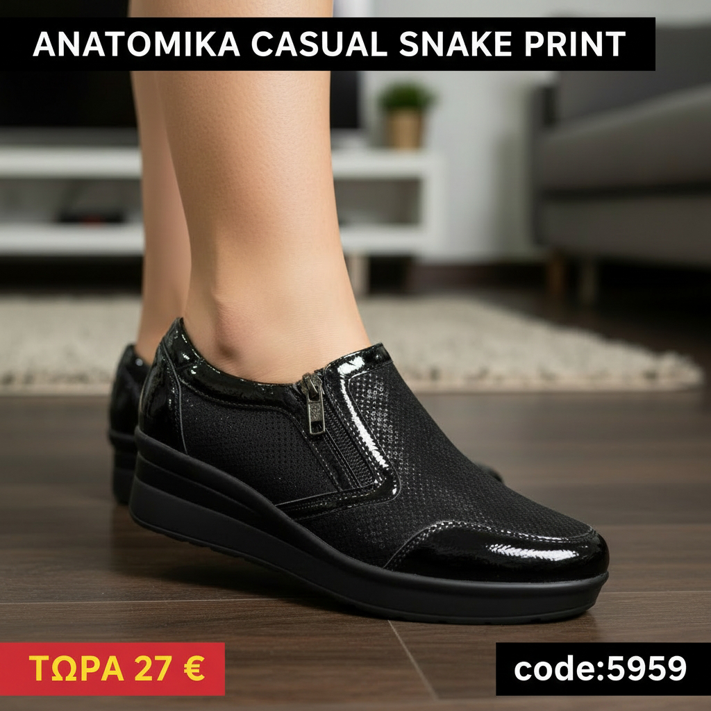 Ανατομικά με φερμουάρ και θερμολάστιχο - 5959