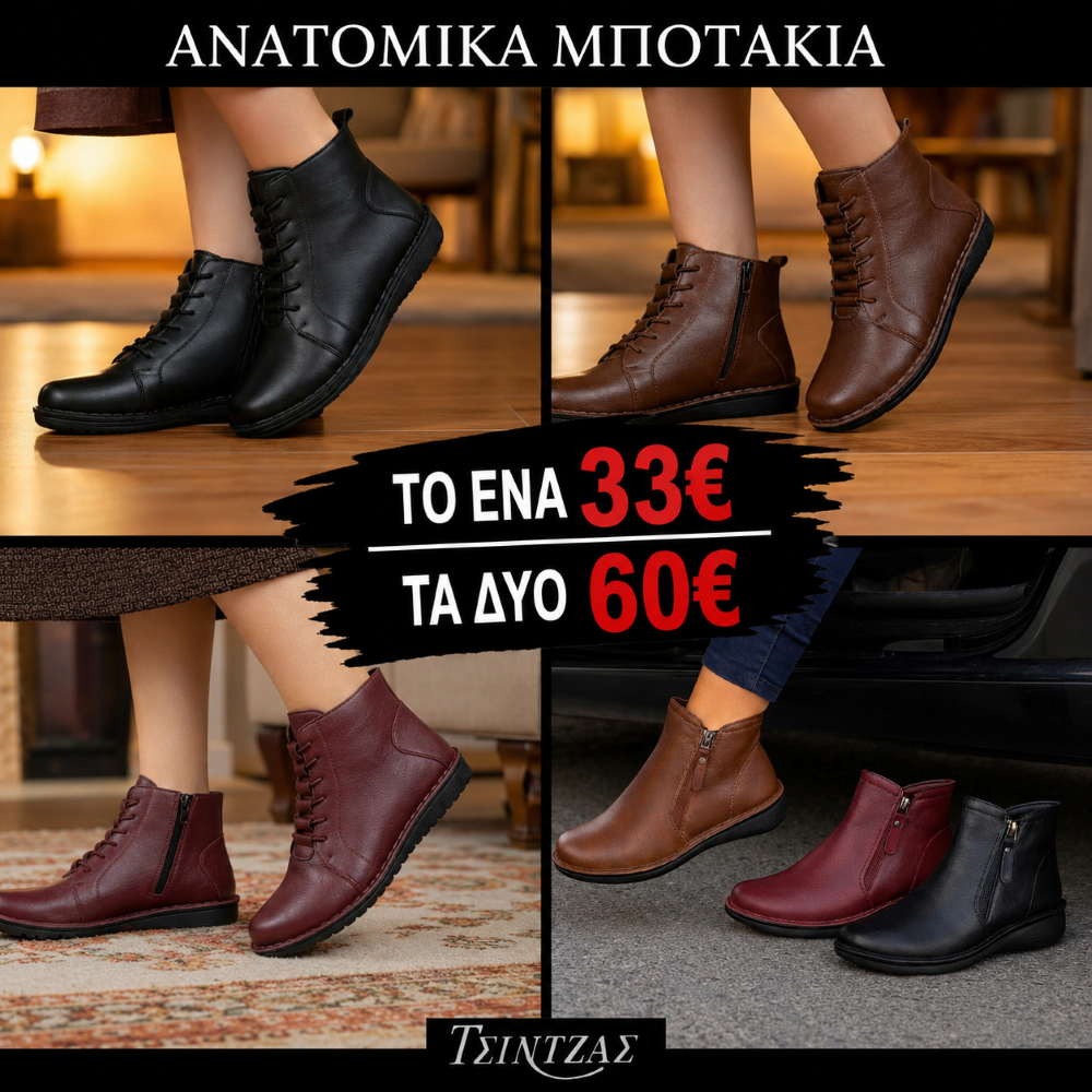 Μποτάκια ανατομικά τσέπης - 3675