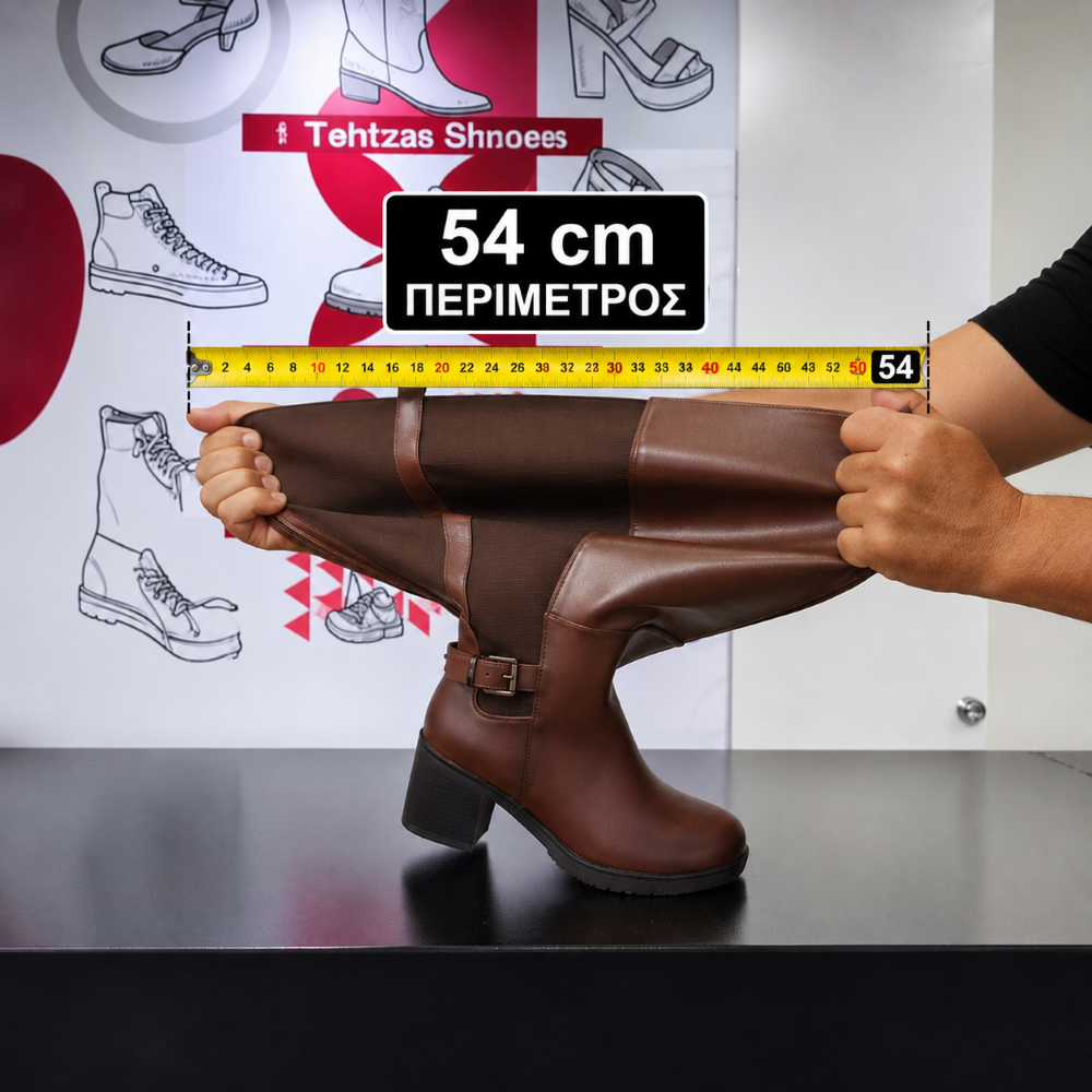Μπότες με λάστιχο μέσα έξω  6768