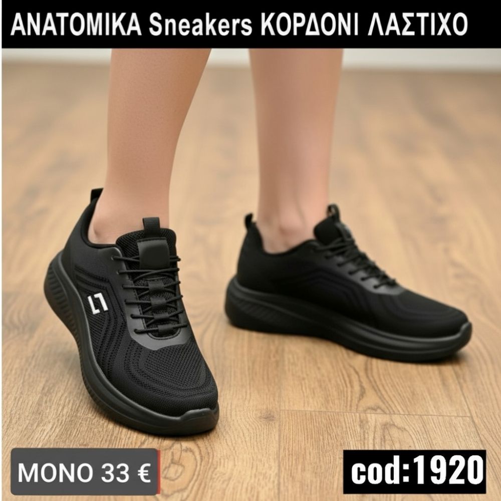 UNISEX Ανατομικά  με λάστιχο κορδόνι-1920