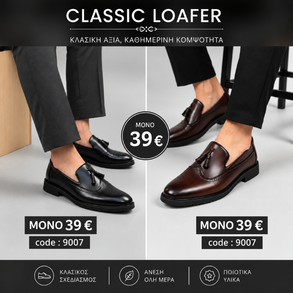Classic Loafer  – Κωδικός 9007