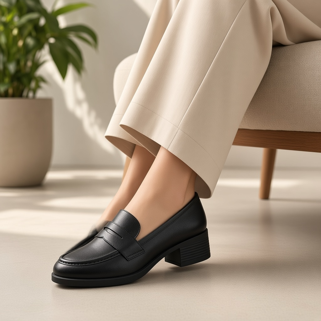 Κομψό Loafer με Τακούνι