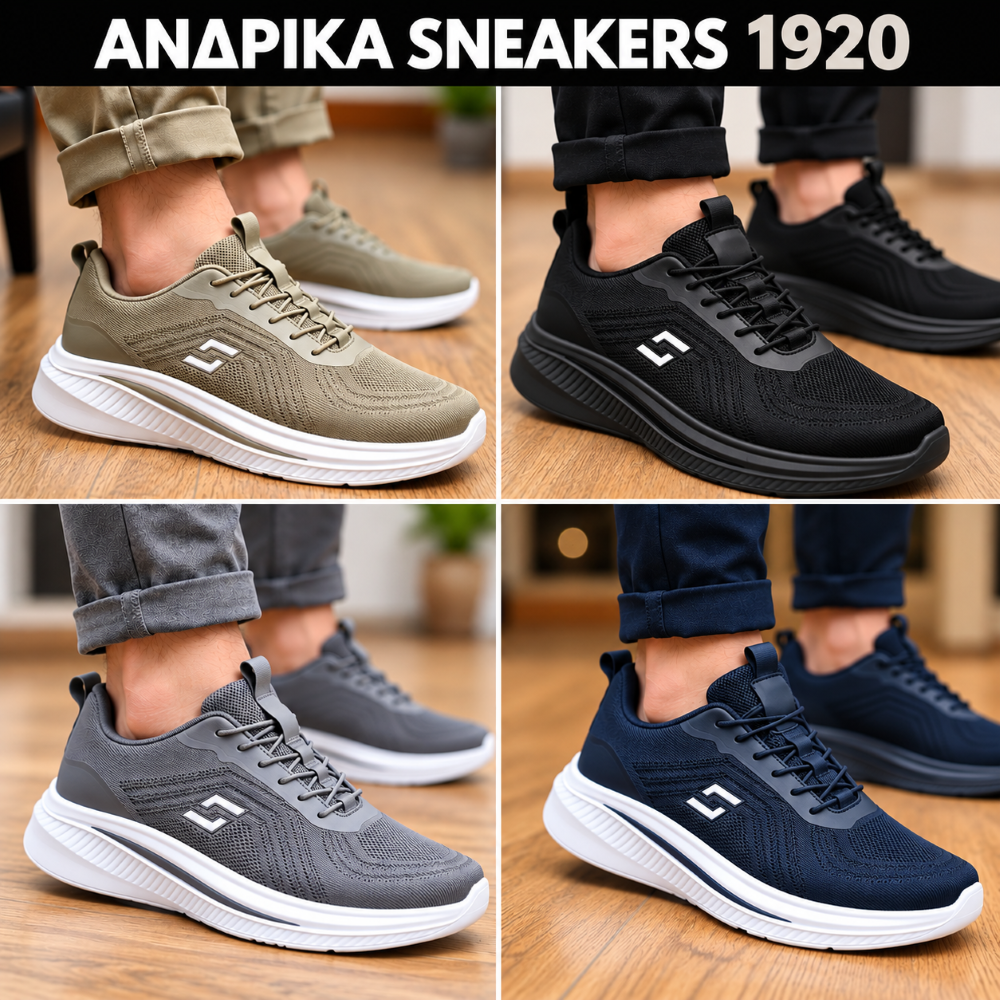 UNISEX Ανατομικά  με λάστιχο κορδόνι-1920